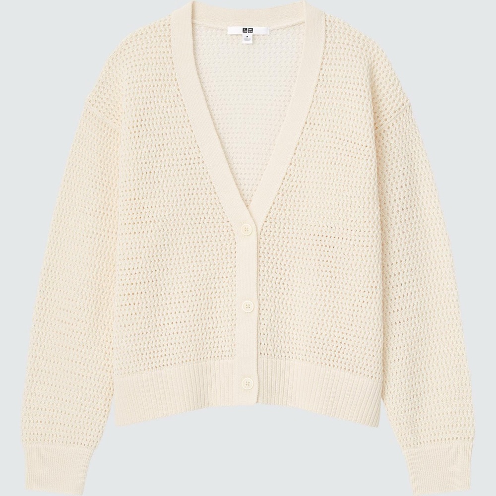 Uniqlo Japan Women’s Mesh Cardigan (L)